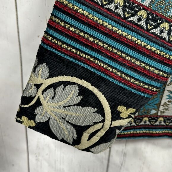 Vintage Chicos Design Tapestry Jacket Womens Size L Boho Artsy Statement Jacket - Picture 7 of 15